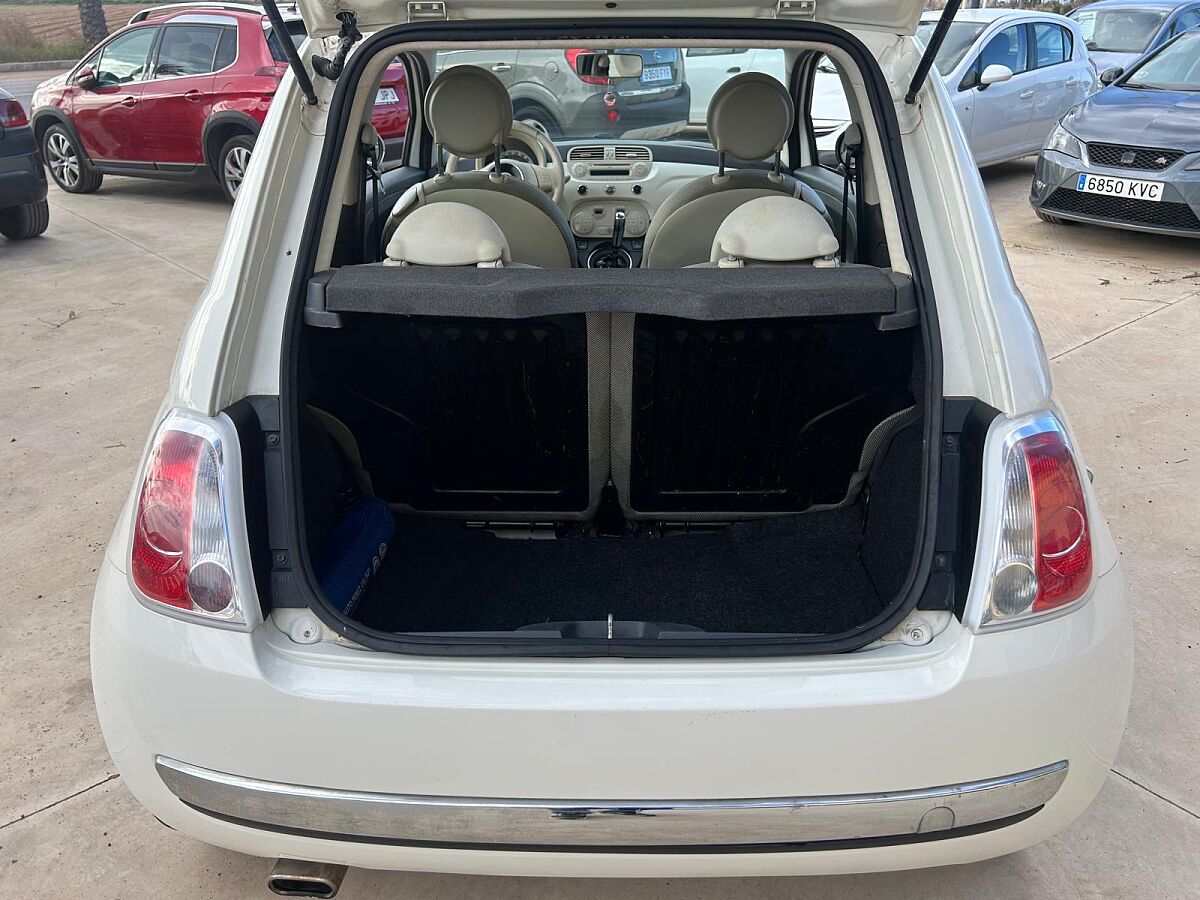 FIAT 500 LOUNGE 1.2 AUTO SPANISH LHD IN SPAIN 106000 MILES SUPERB 2010